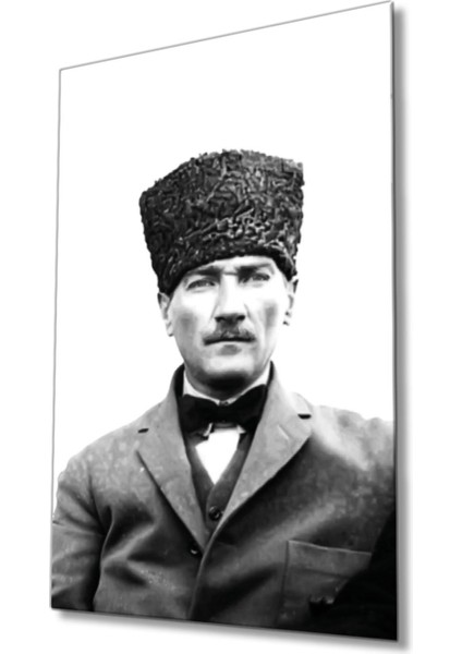 Atatürk Cam Tablo 4 mm Dayanıklı Temperli Cam