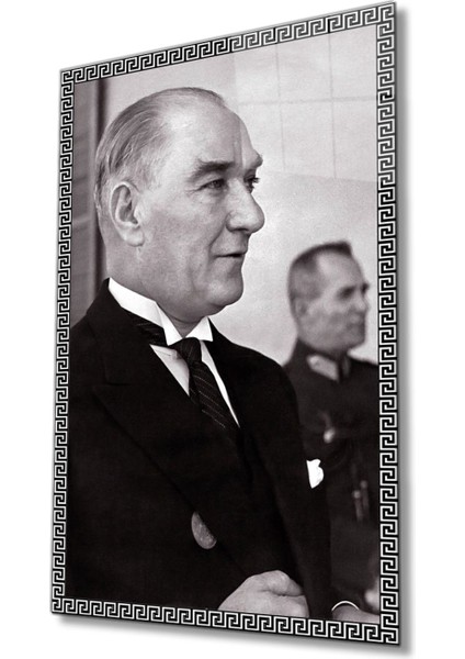 Atatürk Cam Tablo 4 mm Dayanıklı Temperli Cam