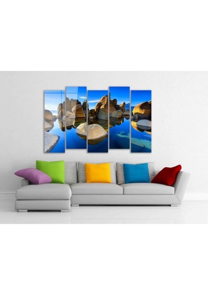 Manzara 5 Li Set Cam Tablo fiyatları