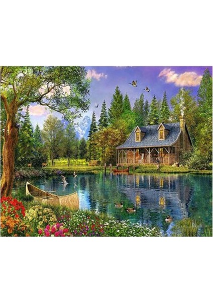 Hobby Göl Evi Sayılarla Boyama Seti Rulo