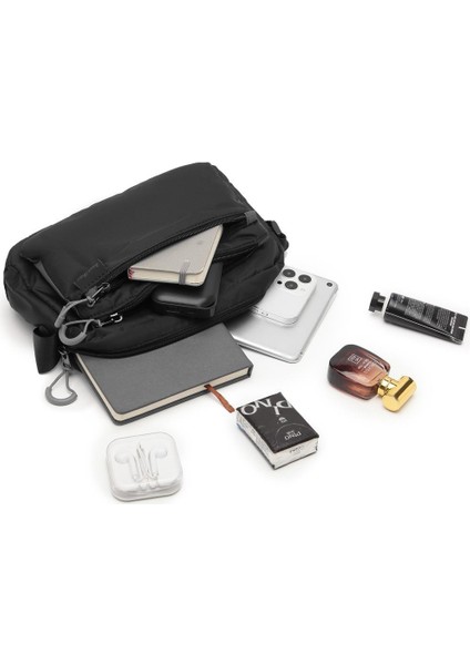 Ekstra Hafif Kumaş Postacı Çantası BC 3148 - Pudra indirimleri