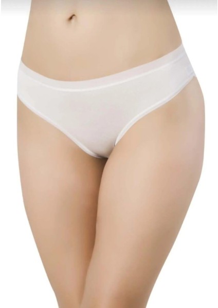 2729 Bayan Modal Ekstra Ince Lastiksiz Bikini Külot 6 Adet