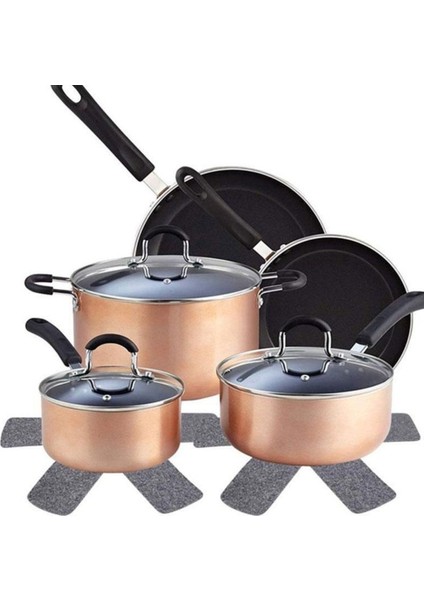 Tava,tencere ve Bor Cam Koruyucu Çizdirmez Keçe 3'lü Set modelleri