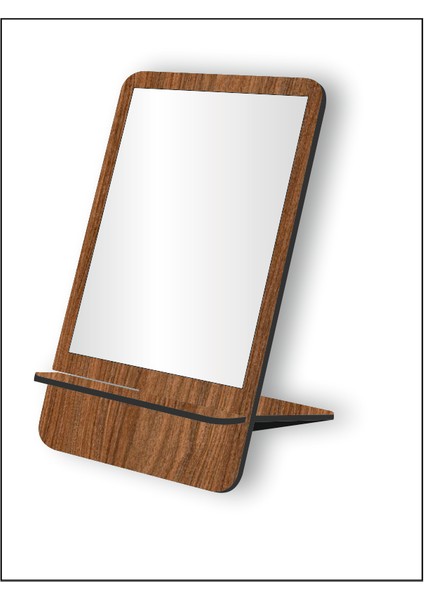 Makyaj Aynası Ahşap Renkli Mdf 14 x 24 cm