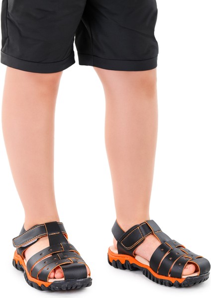 Erkek Çocuk Sandalet Arz 2356 Siyah