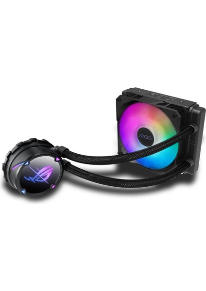 Rog Strıx Lc Iı 120 Argb Aura Sync Rgb 120MM Adreslenebilir Rgb Fan Sıvı Cpu Soğutucusu
