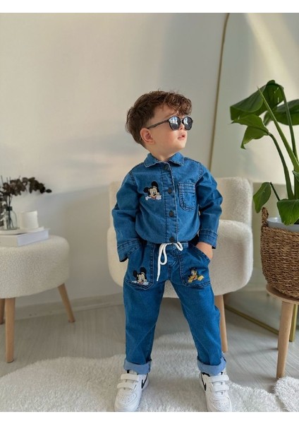 Lolipop Kids Store Erkek Çocuk Kot Pantolon Takım