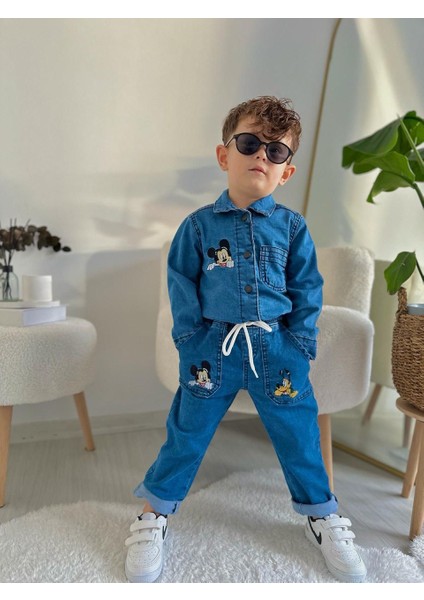 Lolipop Kids Store Erkek Çocuk Kot Pantolon Takım