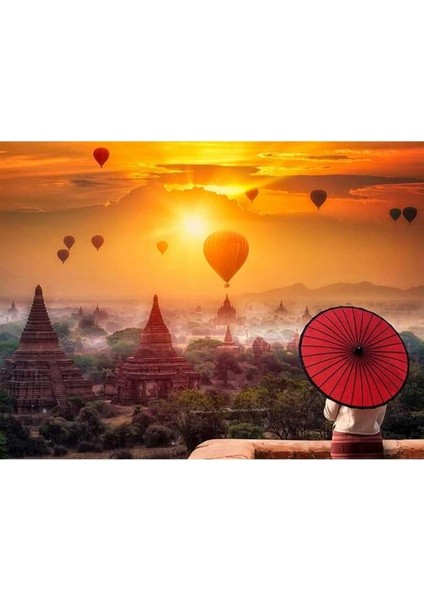 Hobby Uzak Doğu ve Günlüğü Sayılarla Boyama Seti Rulo