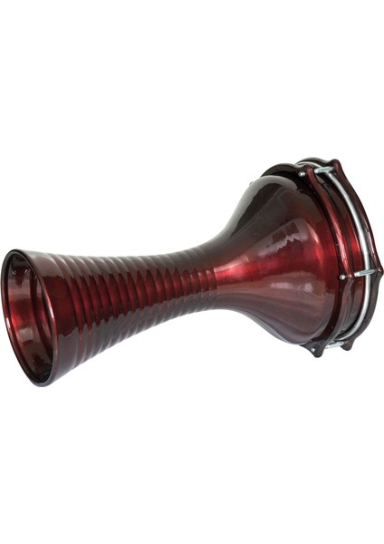 Saz 362B-BR Alüminyum Darbuka Zilli Bordo 20 cm