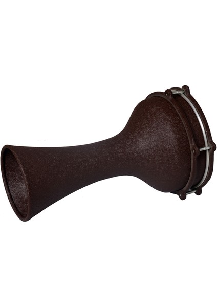 Saz 840A-BRO Alüminyum Darbuka Krokodil Kahverengi 20 cm