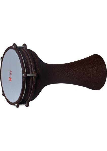 Saz 840A-BRO Alüminyum Darbuka Krokodil Kahverengi 20 cm