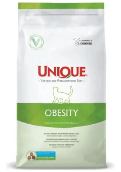 Unıque Vet Diet Obesity Tavuklu/hindili Kedi Maması 2kg