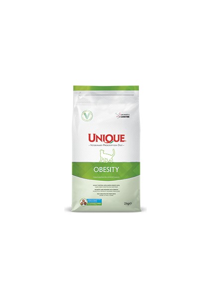 Unıque Vet Diet Obesity Tavuklu/hindili Kedi Maması 2kg