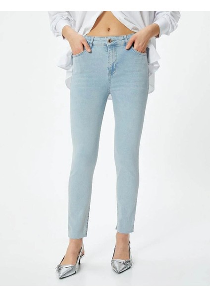 Kadın Jean Pantolon Indigo 4Sal40054Md fiyatları