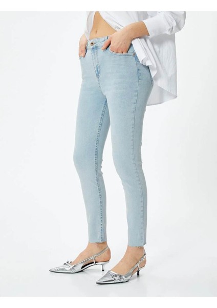 Kadın Jean Pantolon Indigo 4Sal40054Md modelleri