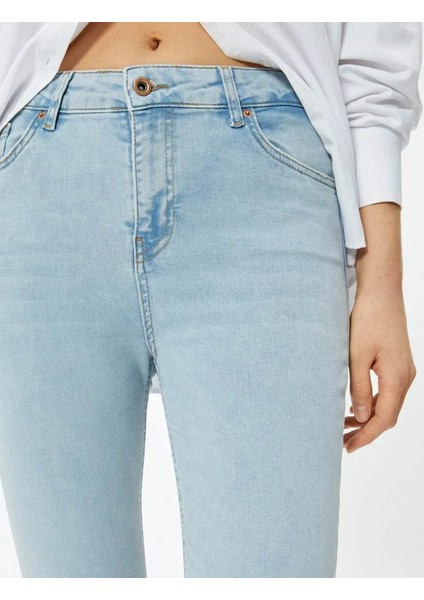 Kadın Jean Pantolon Indigo 4Sal40054Md indirimleri