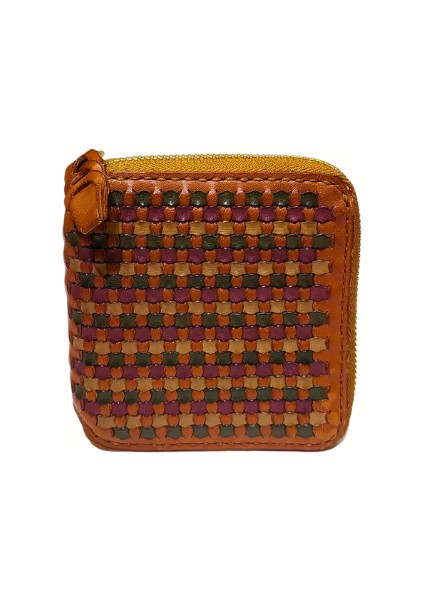 Kadın Fermuarlı El Yapımı Bozuk ve Banknot Bölmeli Küçük Cüzdan (Cot) 40037 fiyatları