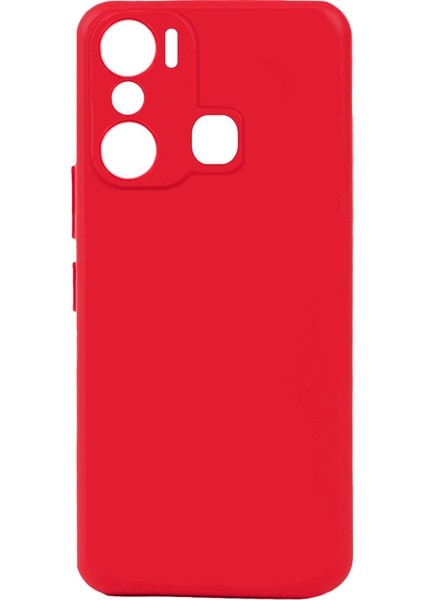 Infinix Hot 20I Kılıf Zore Mat Korumalı Biye Silikon