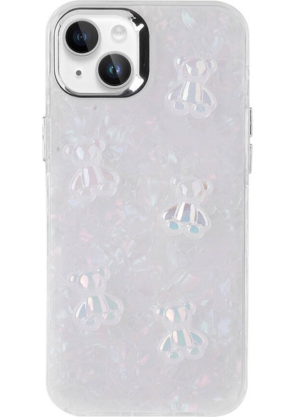 Apple iPhone 15 Plus Kılıf Kabartma Figürlü Parlak Zore Eralli Silikon Kapak fırsatları