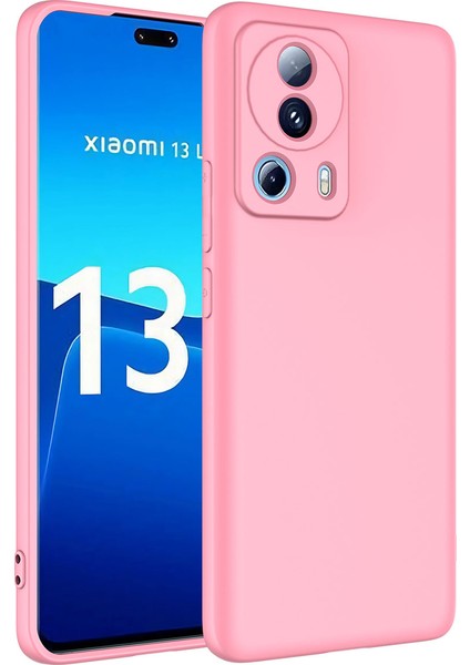 Xiaomi Mi 13 Lite Kılıf Zore Içi Kadife Mat Lansman Kapak