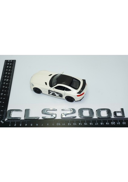 CLS200D Bagaj Krom Abs 3m 3D Yazı Logo Benz Ile Uyumlu