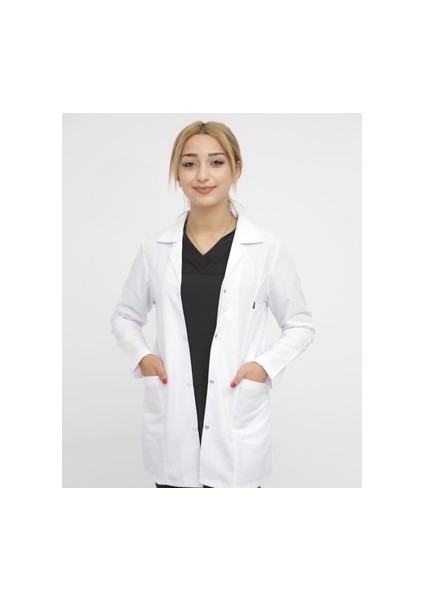 Beyaz Kadın Diz Üstü Hemşire Doktor Ünüforma fiyatları