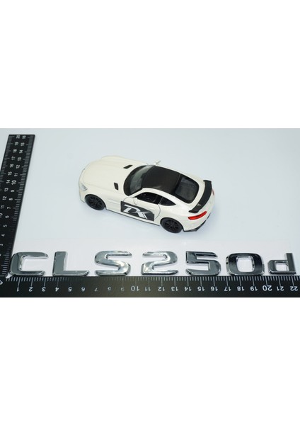 CLS250D Bagaj Krom Abs 3m 3D Yazı Logo Benz Ile Uyumlu