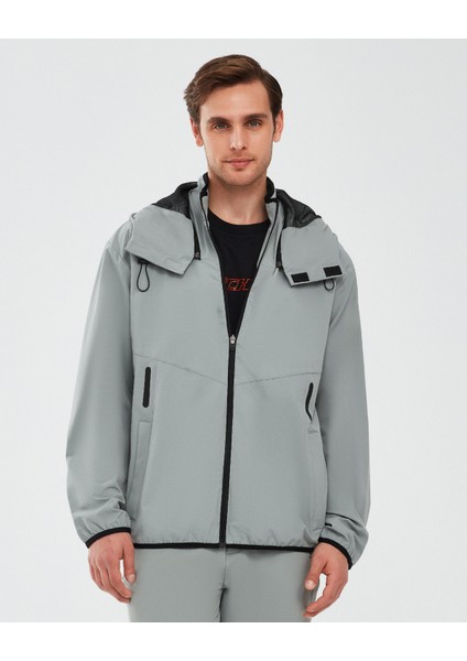 Micro Collection M Hooded Jacket Erkek Gri Ceket S241042-035 fiyatları