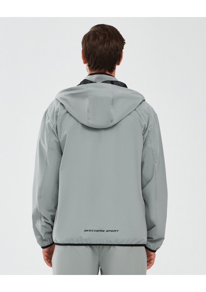 Micro Collection M Hooded Jacket Erkek Gri Ceket S241042-035 fırsatları