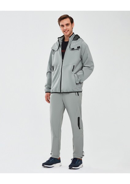 Micro Collection M Hooded Jacket Erkek Gri Ceket S241042-035 indirimleri