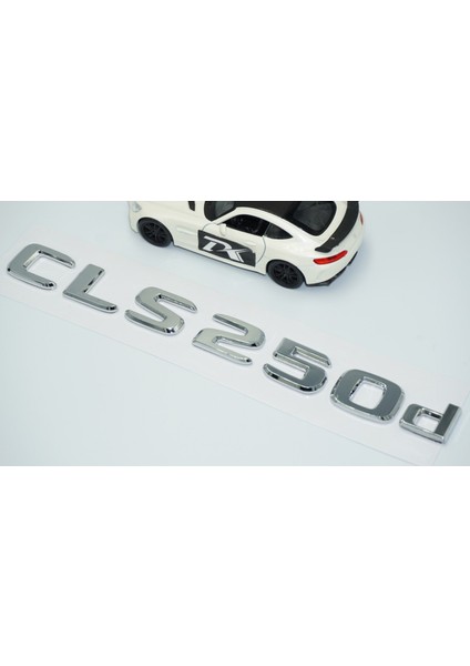 CLS250D Bagaj Krom Abs 3m 3D Yazı Logo Benz Ile Uyumlu