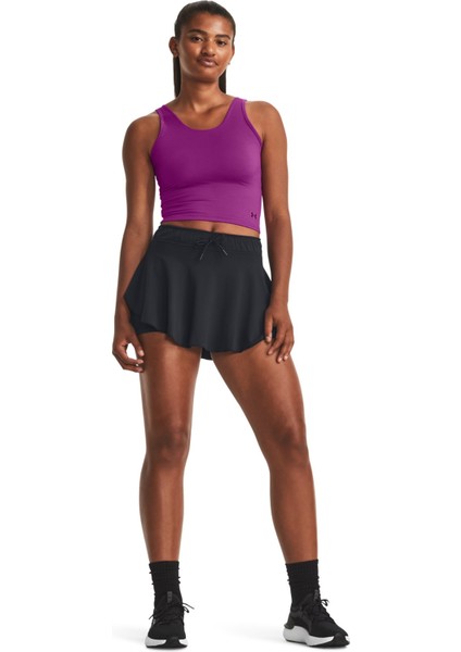 Siyah Kadın Bol Kesim Şort Etek 1383636-001 Essential Split Skort