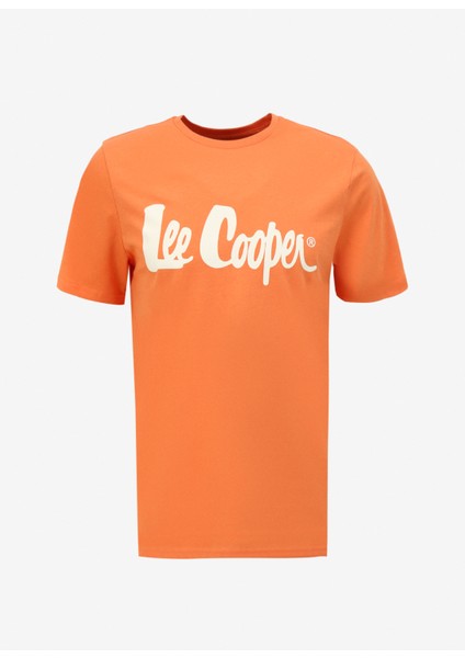 Yuvarlak Yaka Turuncu Erkek T-Shirt 242 Lcm 242017 Londonlogo Oranj
