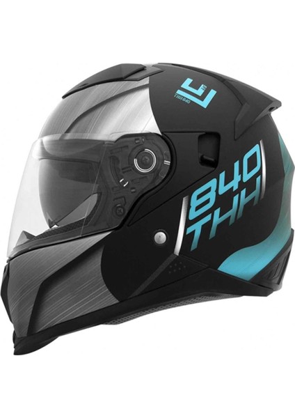 Thh T840S Ion Kapalı Motosiklet Kaskı