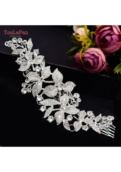 HP301-S Topqueen HP326 Zirkonya Düğün Tiara Gelin Için Prenses Tiara Kafa Gelin Taç Gelin Saç Aksesuarları Kadınlar Için Tiara (Yurt Dışından)