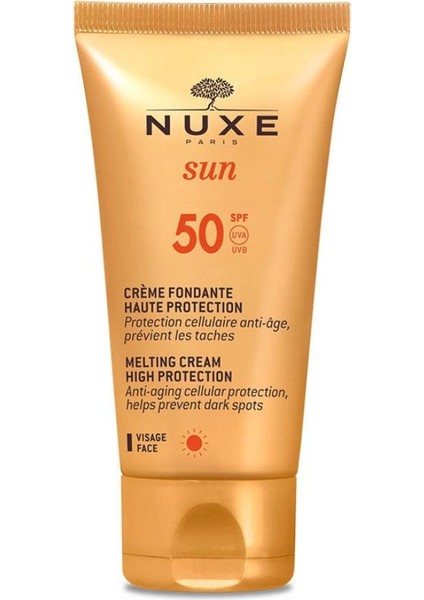 Sun Creme Fondante Visage Haute Protection SPF50 50ML