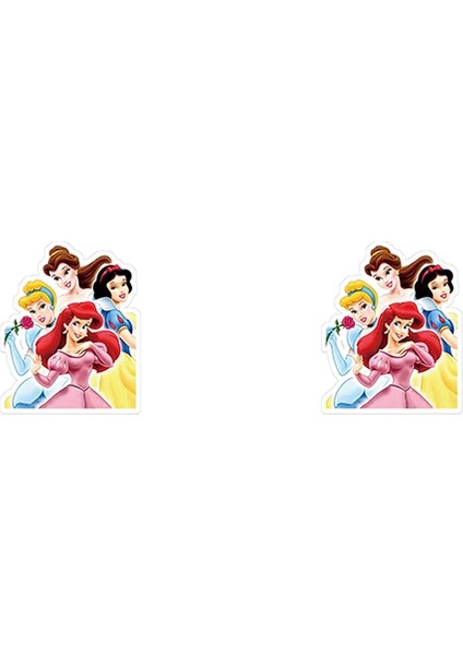 DDF427 Disney Pocahontas Manolya Diana Prenses Küpe Moda Çocuk Arkadaşlarına Göndermek Akrilik Küpe Sevimli Tatlı Reçine Küpe (Yurt Dışından)