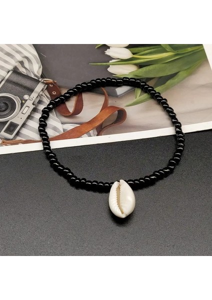 D Boho Gökkuşağı Ayak Bileği Kadınlar Için Küçük Renkli Tohum Boncuk Halhal Doğa Kabuk Charms Bacak Üzerinde Elastik Boncuklu Bilezik (Yurt Dışından) fırsatları