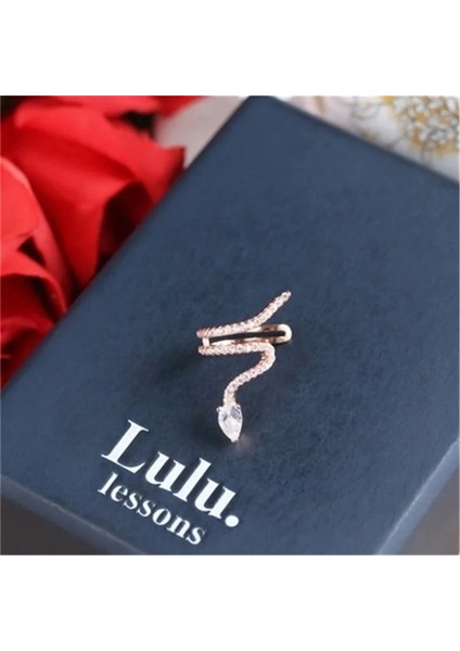 Stil 3 Gül Altın Kadınlar Altın Renk Yıldız Küpe Kadınlar Için Mikro Açacağı Cz Zirkon Sahte Piercing Küçük Kız Klip Kulak Manşet Kore Kulaklık Takı (Yurt Dışından)