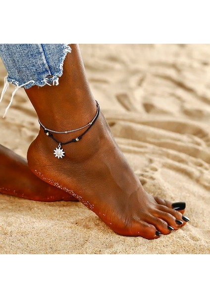 Jsz2 2020 Yeni Kadın Moda Küba Bağlantı Halhal Takı Alaşım Kabuk Bohemia Plaj Altın Halhal En Iyi Arkadaş Hediyeleri (Yurt Dışından)