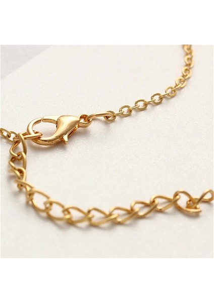 Gümüş Rengi Şık Minimalist Kristal Halhal Parlak Metal Halhal Kadın's Halhal Bileklik Bacakta Aksesuarlar Mücevher Uyumluluk Kadın Parti (Yurt Dışından) indirimleri