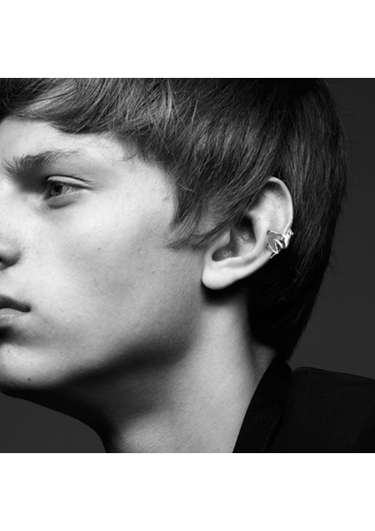 Gümüş 2021 Moda Kurbağa Kulak Manşetleri Siliver Kulak Manşet Klip Küpe Kadınlar Için Earcuff Hiçbir Piercing Sahte Kıkırdak Küpe (Yurt Dışından) fırsatları