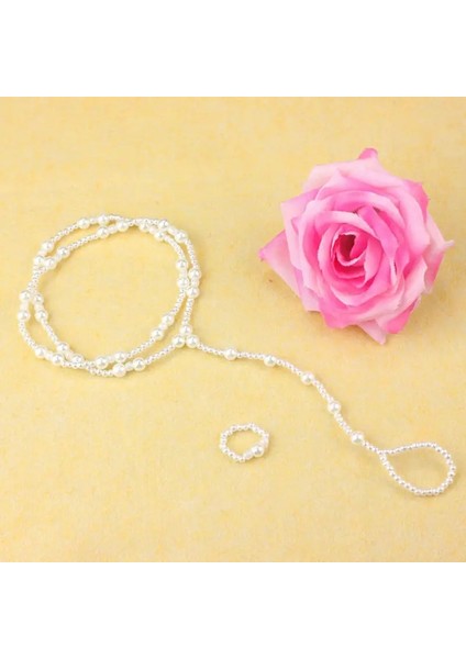 1 Bilgisayar Sıcak Satış Bohemian Halhal Kadınlar Için Bilezik Moda Zinciri Inci Yaz Plaj Halhal Kadın Yalınayak Bacak Zinciri Takı Dekor (Yurt Dışından) modelleri