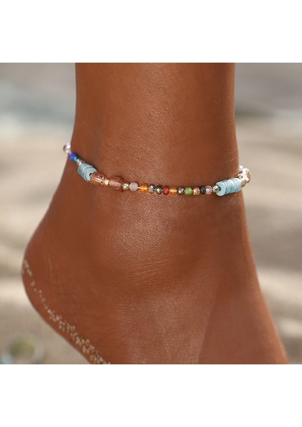 OV50333 Bohem Altın Renk Yıldız Halhal Kadın Vintage El Yapımı Püskül Boncuk Halhal Ayak Bileği Bilezik Bacak Ayak Bilezik Plaj Takı (Yurt Dışından) indirimleri