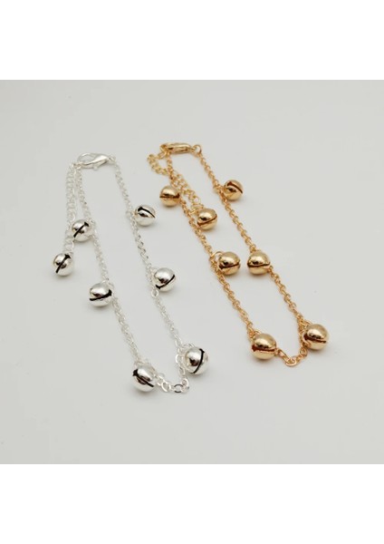 Gümüş Rengi Moda Plaj Jewlery Halhal Daire Çan Kolye Kaplama Metal Zincir Kadınlar Kızlar Için Genişletilmiş Zincir ile Hediye (Yurt Dışından) modelleri