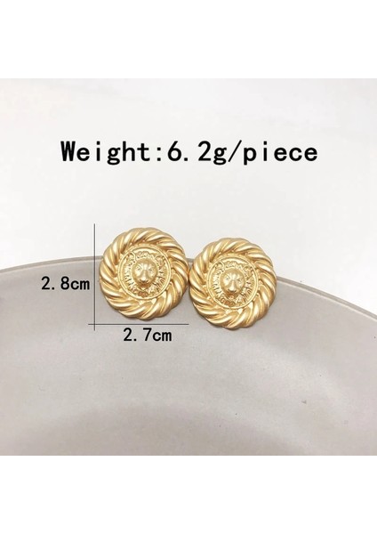 No.4 Saplama Geometrik Zarif Inciler Alaşım Moda Küpe Açıklama Metal Kalp Yuvarlak Beyaz Inciler Mücevher (Yurt Dışından)