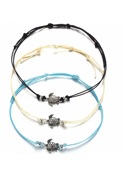 D2 Kadınlar Için Vintage Kaplumbağa Halhal Yaz Plaj Yalınayak Tığ Sandalet Ayak Bileği Bilezikler Ayak Balmumu Halat Zincir Takı (Yurt Dışından) modelleri