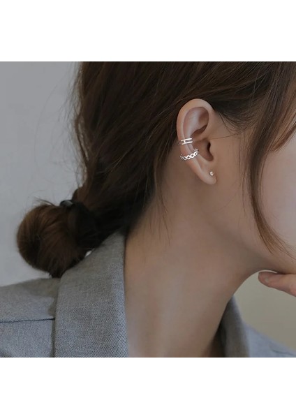 No.8 Boyutu Bir Kızın Sıcak 1 Parça Metal Kulak Manşet Klip Çapraz Kadınlar Için Piercing Küpe Üzerinde Klip Kore Takı Femme Kıkırdak Earcuffs (Yurt Dışından) fiyatları