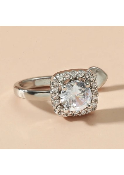 NO.64294 Beden Kotik Altın Gümüş Renk Kulak Manşet Womearming Zirkon Için Küpe Klipsli Küpe Piercing Olmadan Küpe Takı (Yurt Dışından)